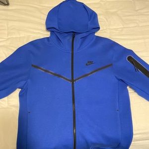 Nike tech fleece royal blue